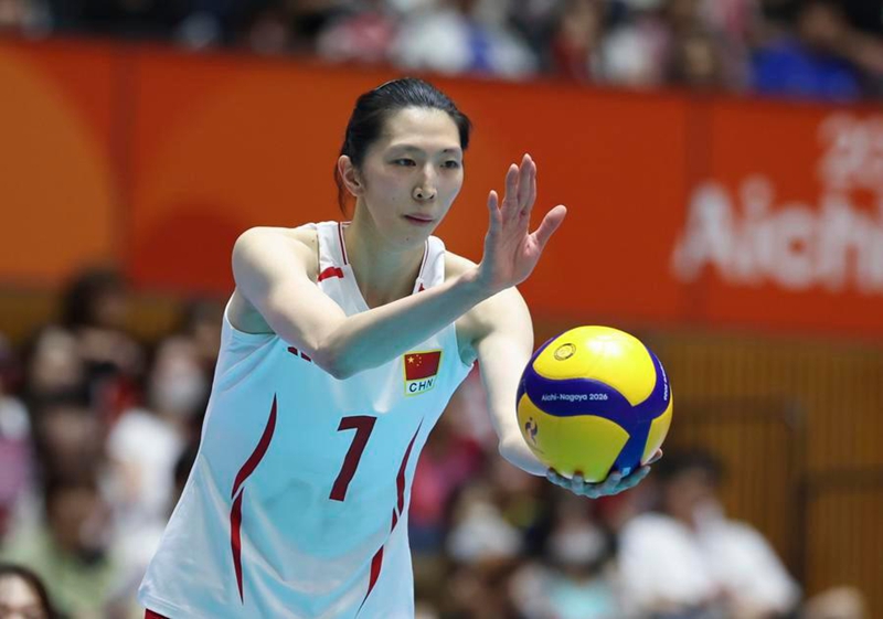 Timu ya China yaishinda timu ya Japan na kutwaa taji la 10 la mpira wa wavu kwa wanawake katika Michezo ya Asia