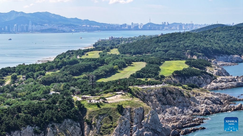 Mwonekano wa kisiwa cha Liugong la eneo la mji Weihai mkoani Shandong China