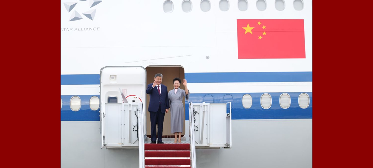 Rais Xi Jinping wa China awasili nchini Marekani kwa ziara ya kiserikali, na kupokewa na Rais Trump katika uwanja wa ndege