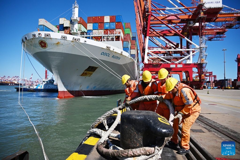 Bandari ya Qingdao, China yaendelea kupanua huduma zake za usafirishaji duniani