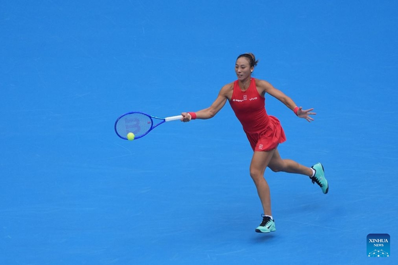 Mcheza tenisi wa China Zheng Qinwen afuzu kwa nusu fainali ya China Open