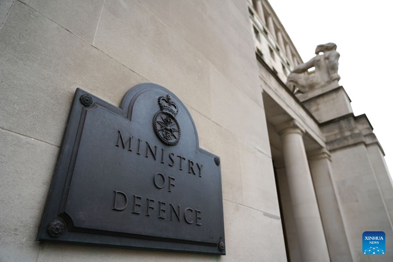 Picha iliyopigwa Oktoba 11, 2026 ikionesha Wizara ya Ulinzi ya Uingereza jijini London, Uingereza. (Xinhua/Zhang Feng)