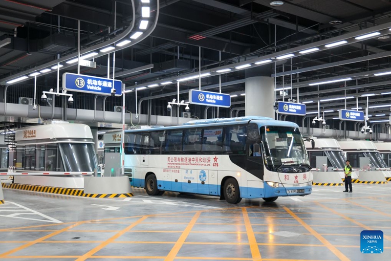 Bandari iliyoboreshwa yafunguliwa kwa ajili ya kurahisisha usafiri wa kuvuka mpaka kati ya Shenzhen na Hong Kong, China
