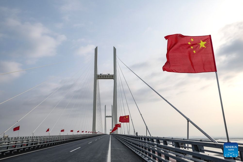 Daraja jipya la mpakani mwa China na DPRK juu ya Mto Yalu lazinduliwa rasmi