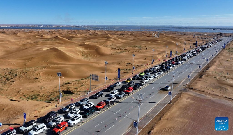 Shughuli za Safari za Jangwani kwa Magari Binafsi Yaanzishwa Zhongwei, Ningxia, China